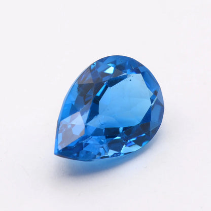 Topaze Bleue Poire 5,48 ct