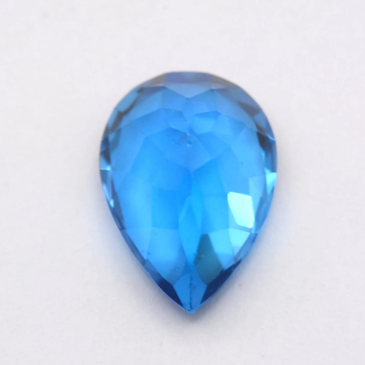 Topaze Bleue Poire 5,48 ct