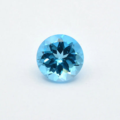 Topaze Bleue Ronde 3,14ct