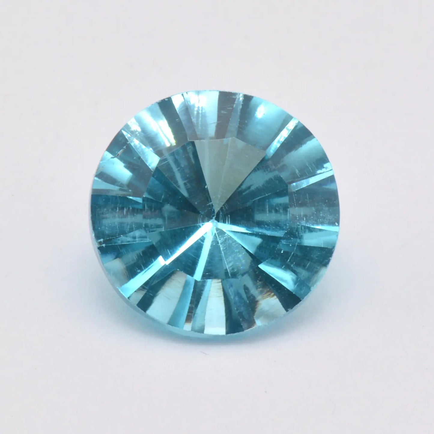 Topaze Bleue Ronde 3,67 ct