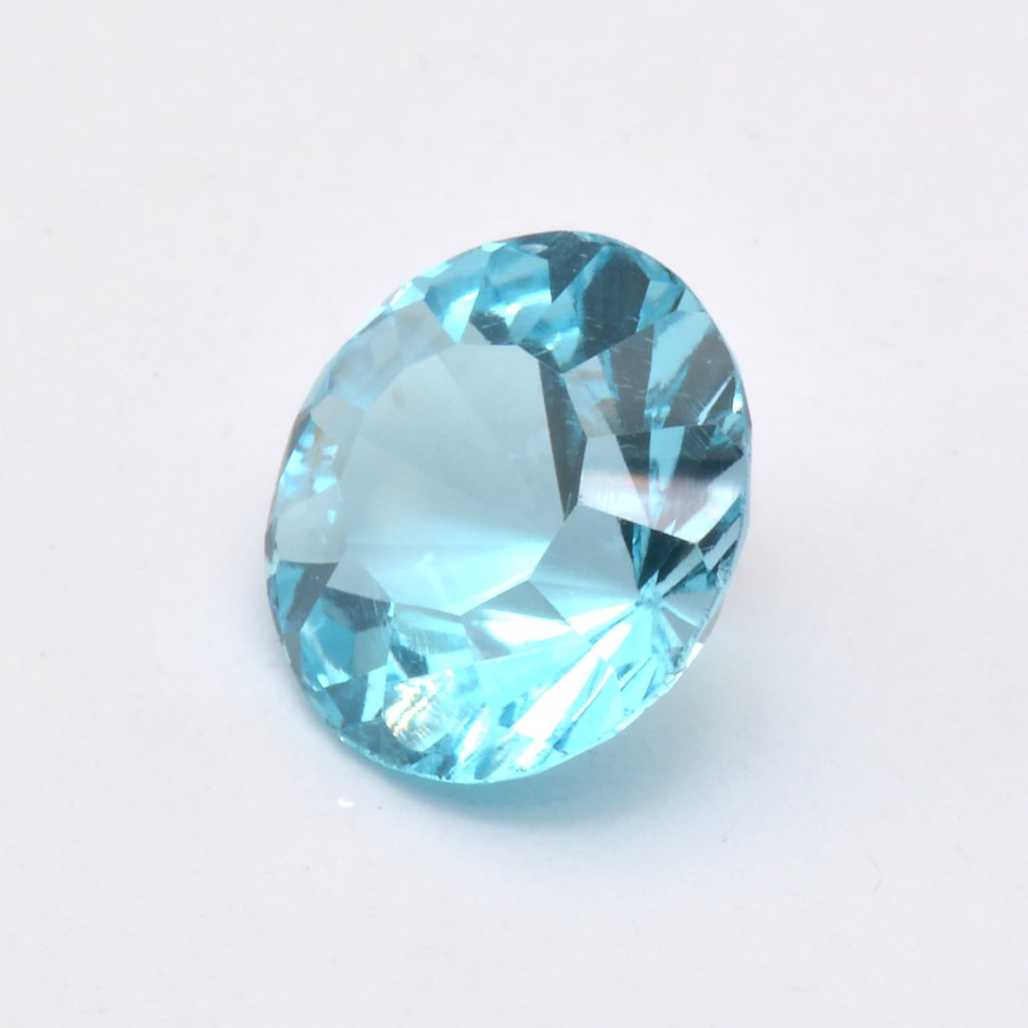 Topaze Bleue Ronde 3,90 ct