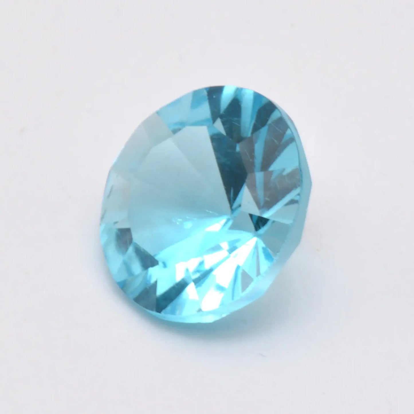 Topaze Bleue Ronde 3,67 ct