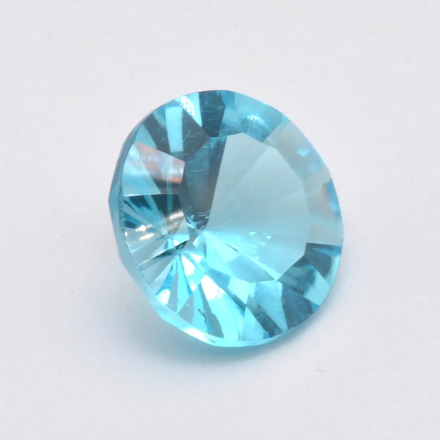 Topaze Bleue Ronde 3,67 ct
