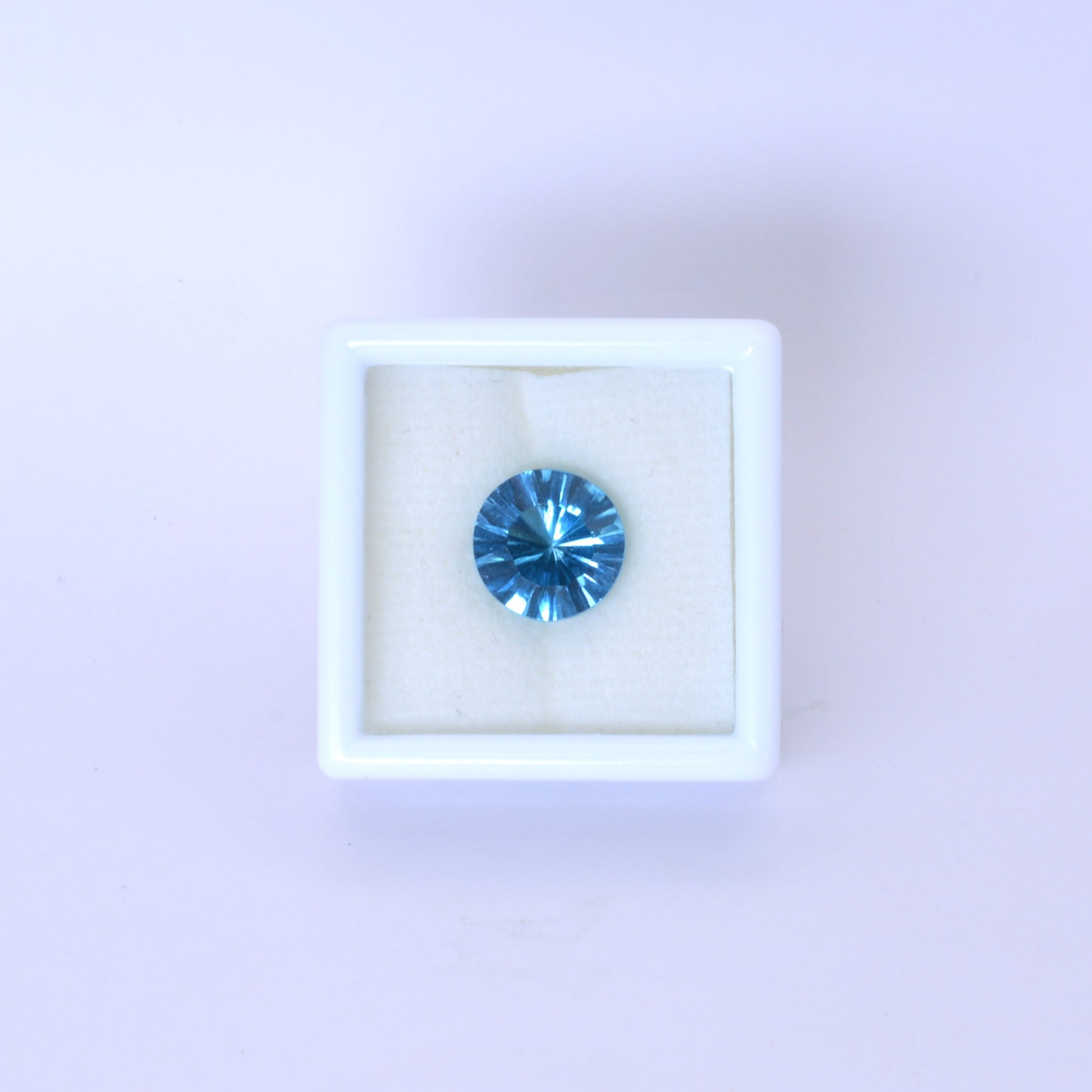 Topaze Ronde 3,67ct Pierre précieuse