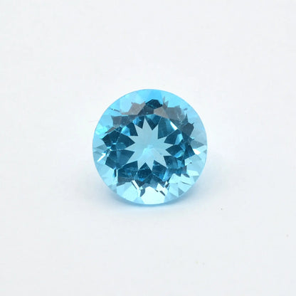Topaze Bleue Ronde 4,70ct
