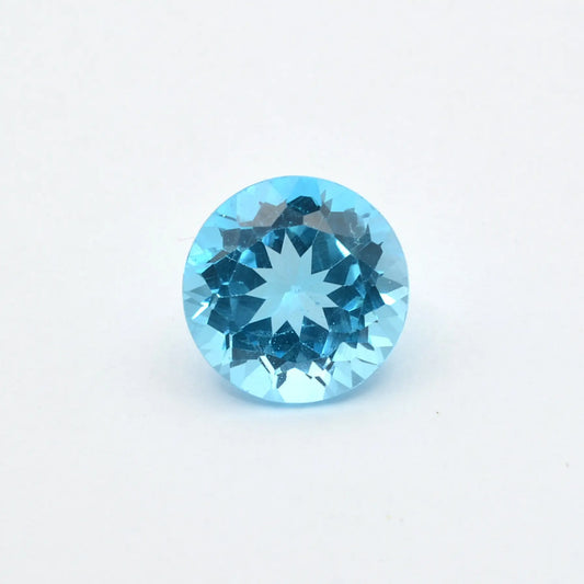 Topaze Bleue Ronde 4,70ct