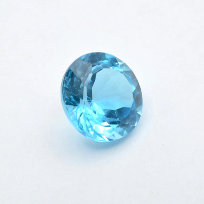 Topaze Bleue Ronde 4,70ct