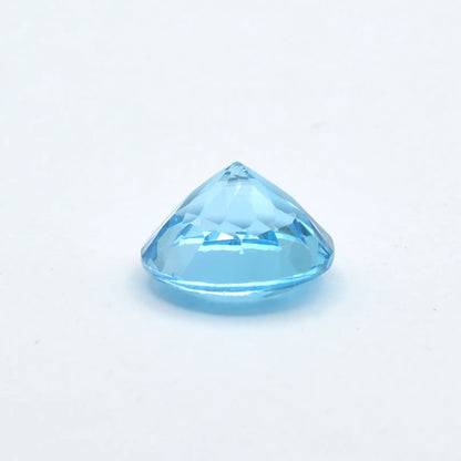 Topaze Bleue Ronde 4,70ct