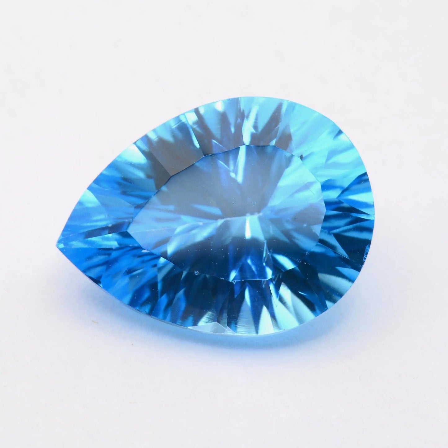 Topaze Bleue Poire 8,83 ct