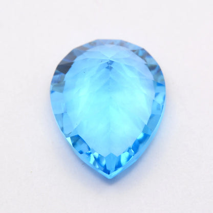 Topaze Bleue Poire 8,83 ct