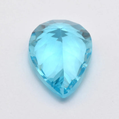 Topaze Bleu Suisse Poire 7,54ct