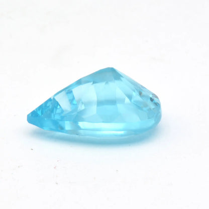 Topaze Bleu Suisse Poire 7,54ct