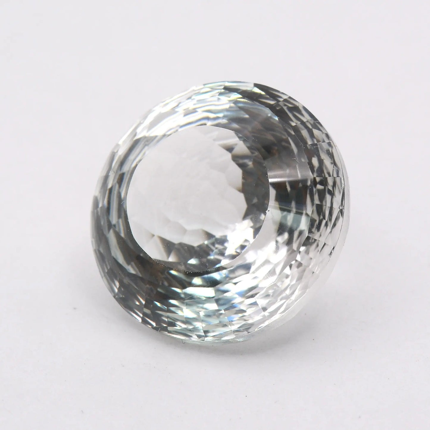 Topaze Incolore Ronde 19,29 ct