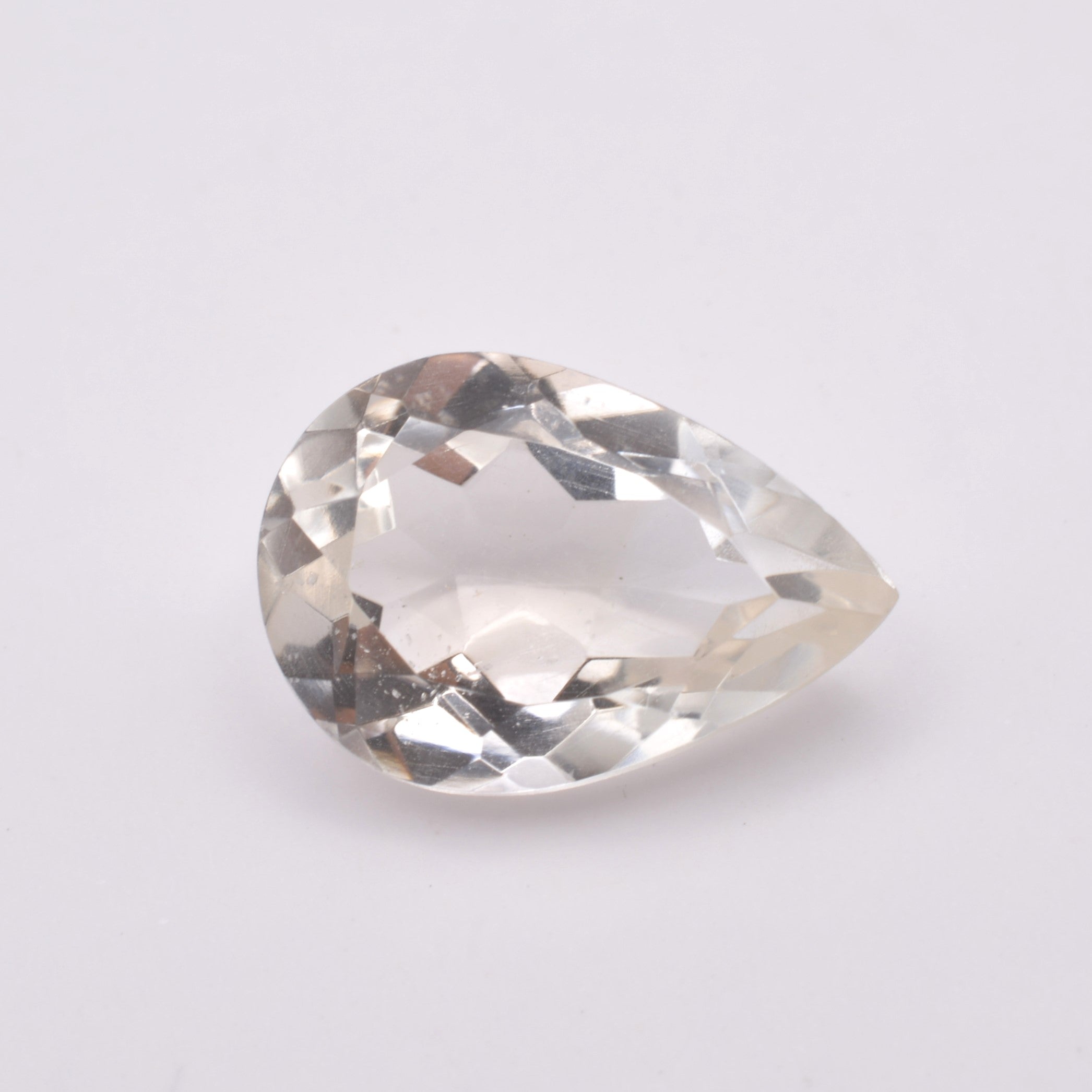 Topaze incolore Poire 4,68ct