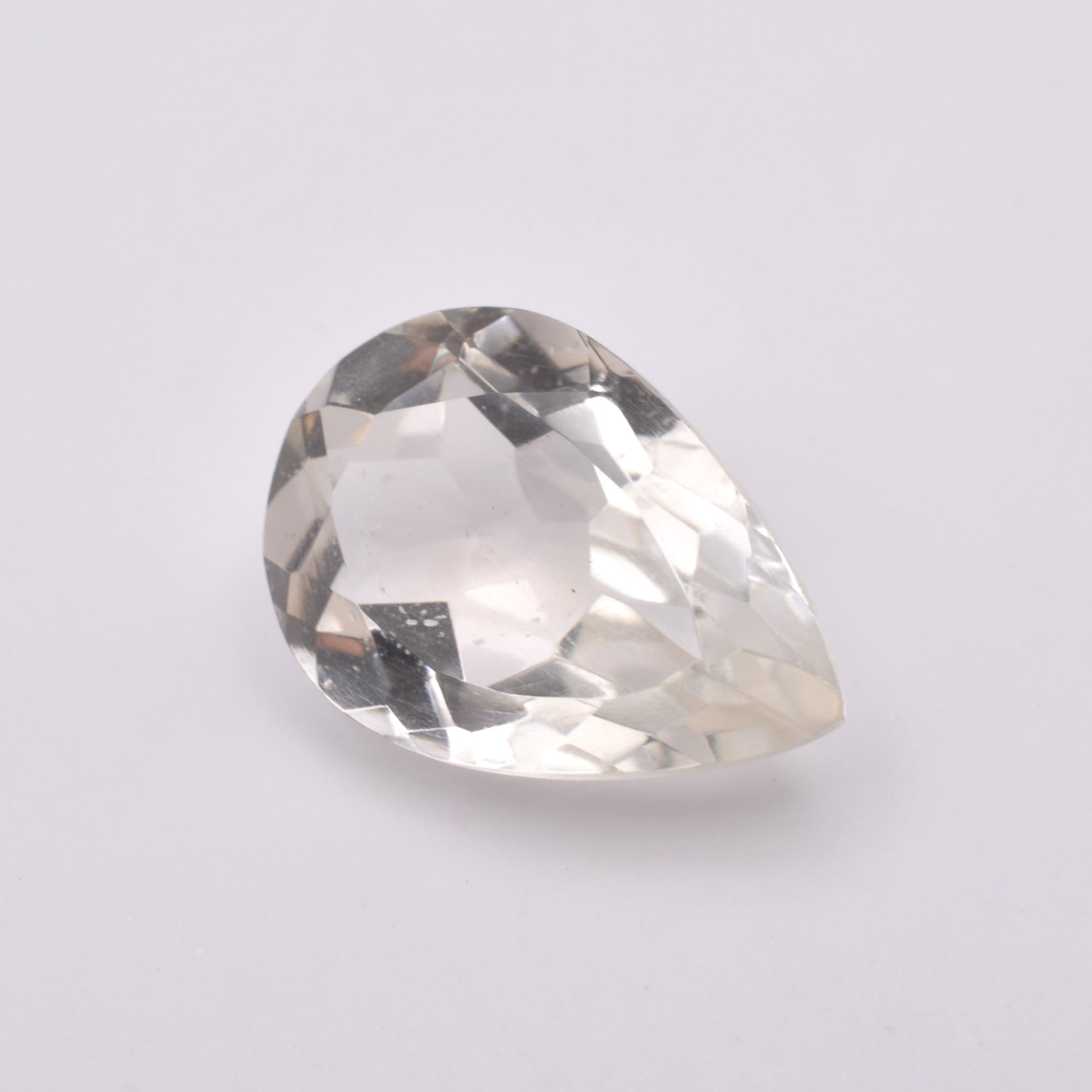 Topaze incolore Poire 4,68ct