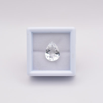 Topaze incolore Poire 4,37ct