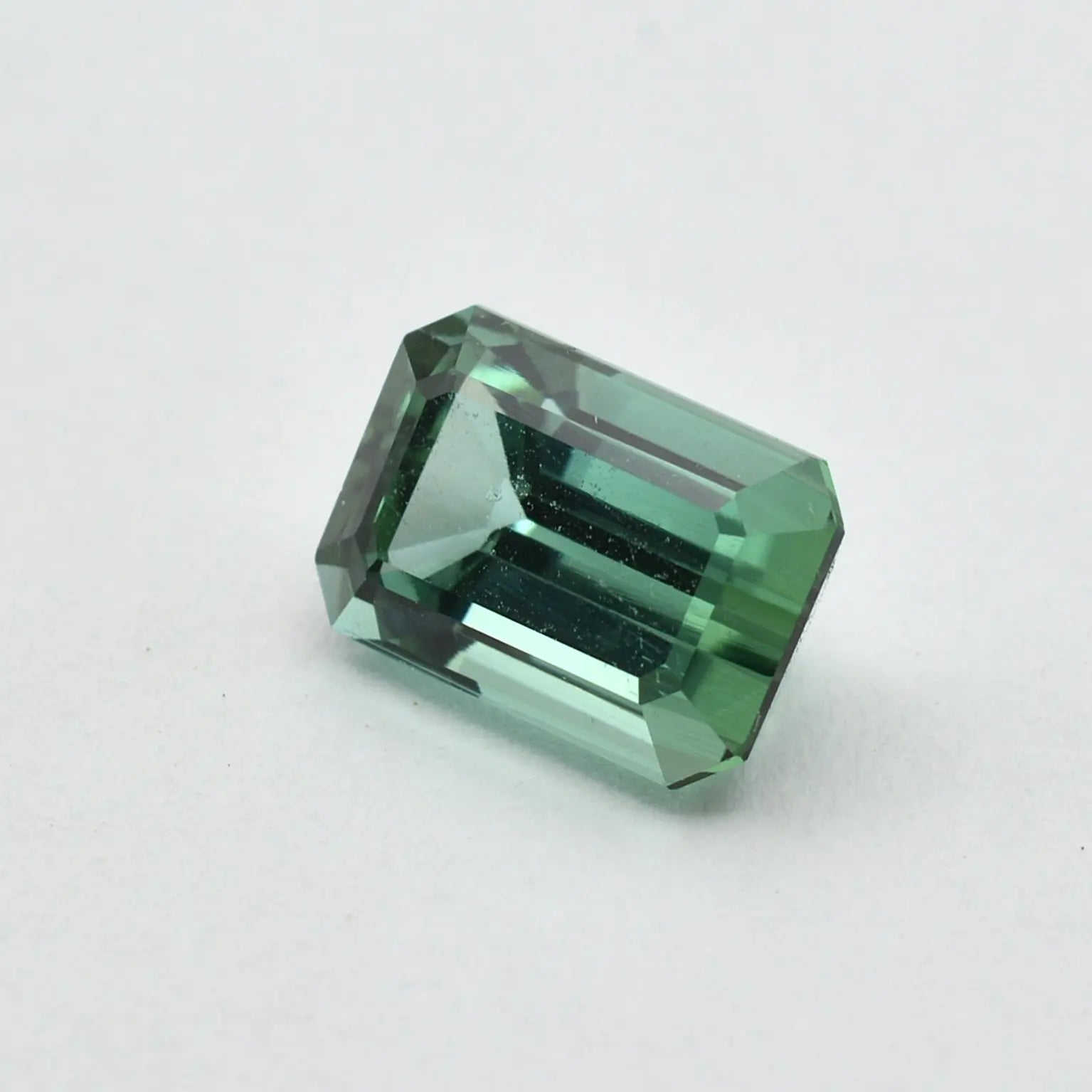 Tourmaline Bleu - Vert Rectangle 1,50ct - 