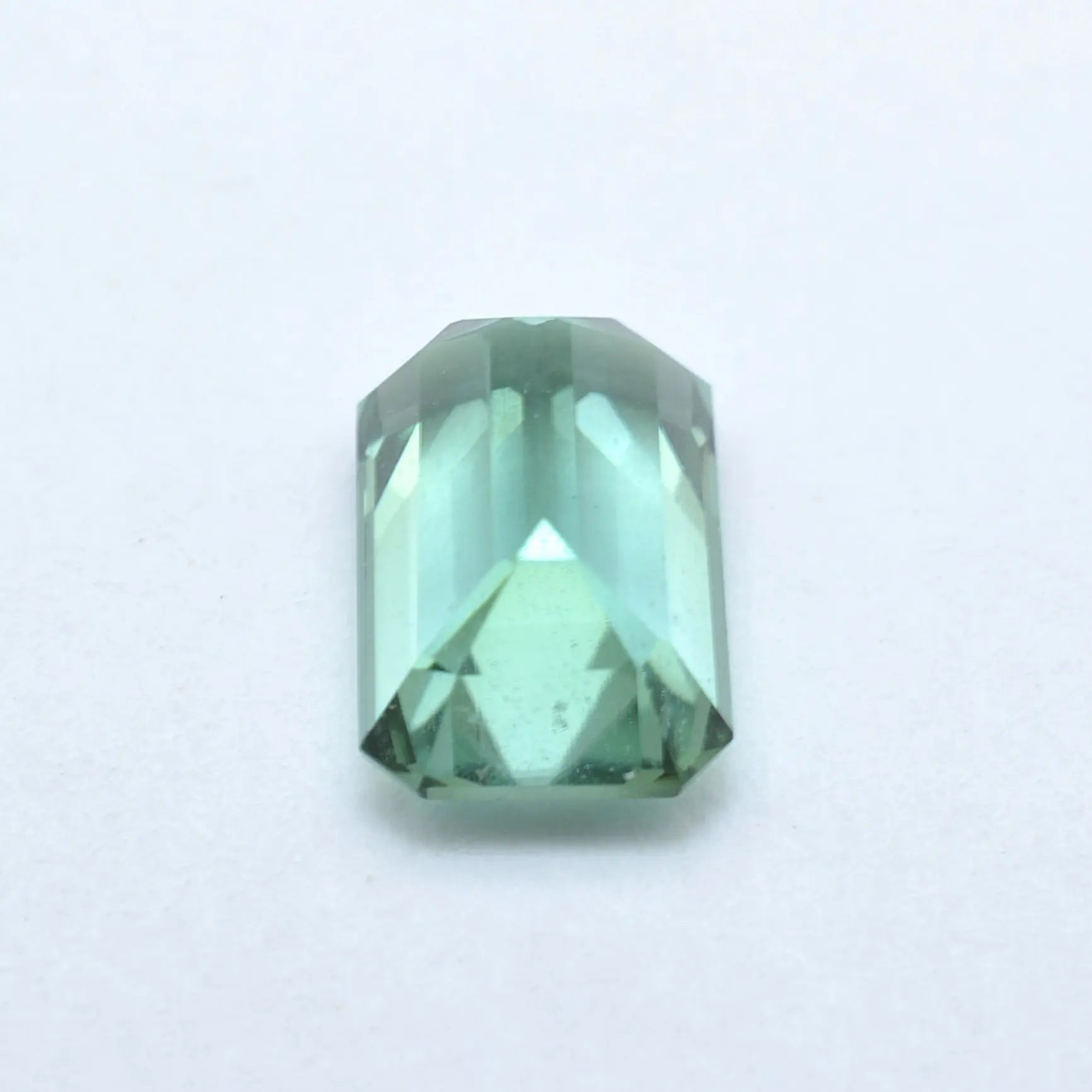 Tourmaline Bleu - Vert Rectangle 1,50ct - 