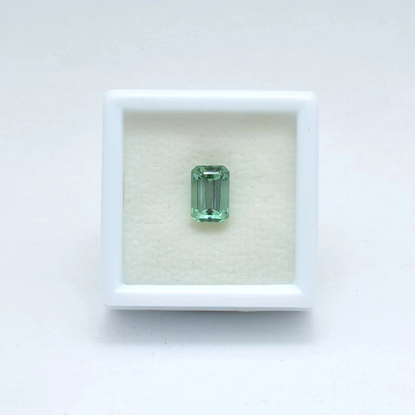 Tourmaline Bleu-Vert Rectangle 1,50ct