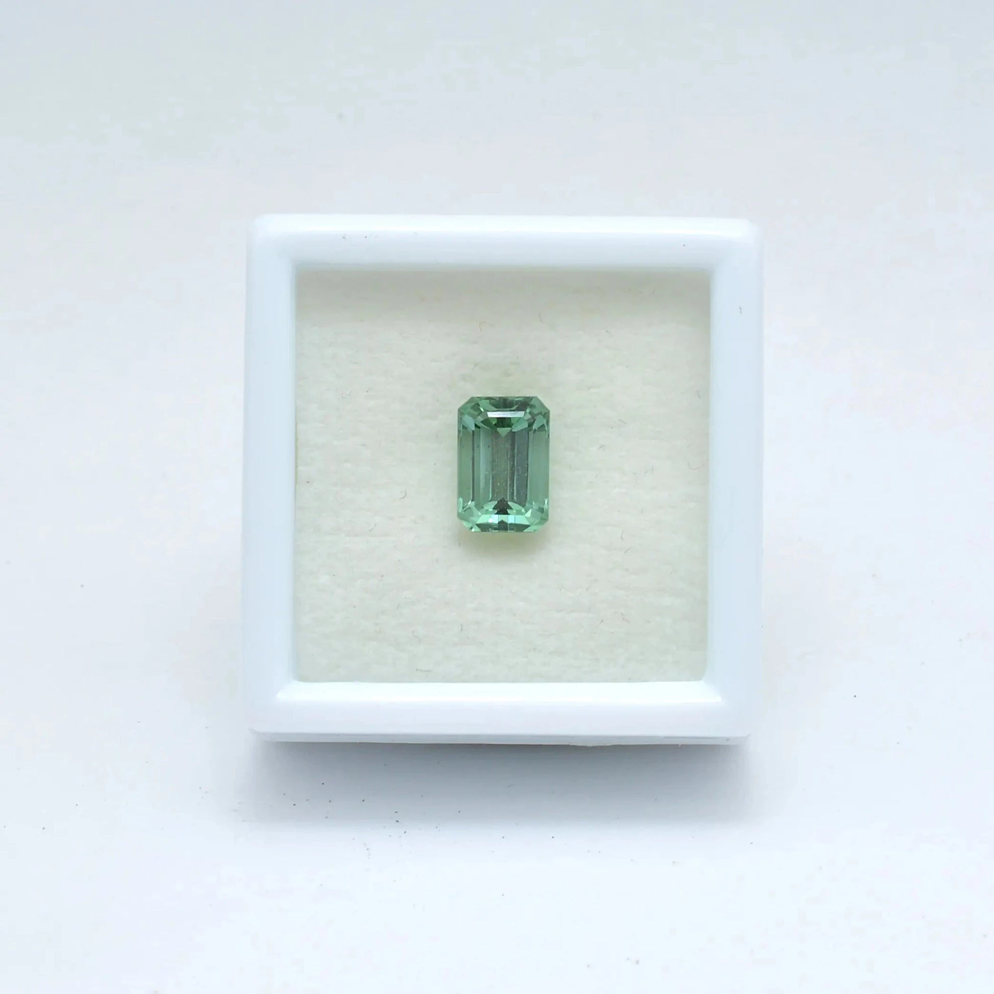 Tourmaline Bleu-Vert Rectangle 1,50ct