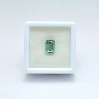 Tourmaline Bleu-Vert Rectangle 1,50ct