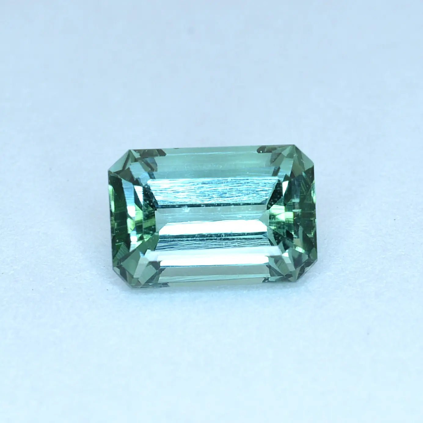 Tourmaline Bleu - Vert Rectangle 1,50ct - 