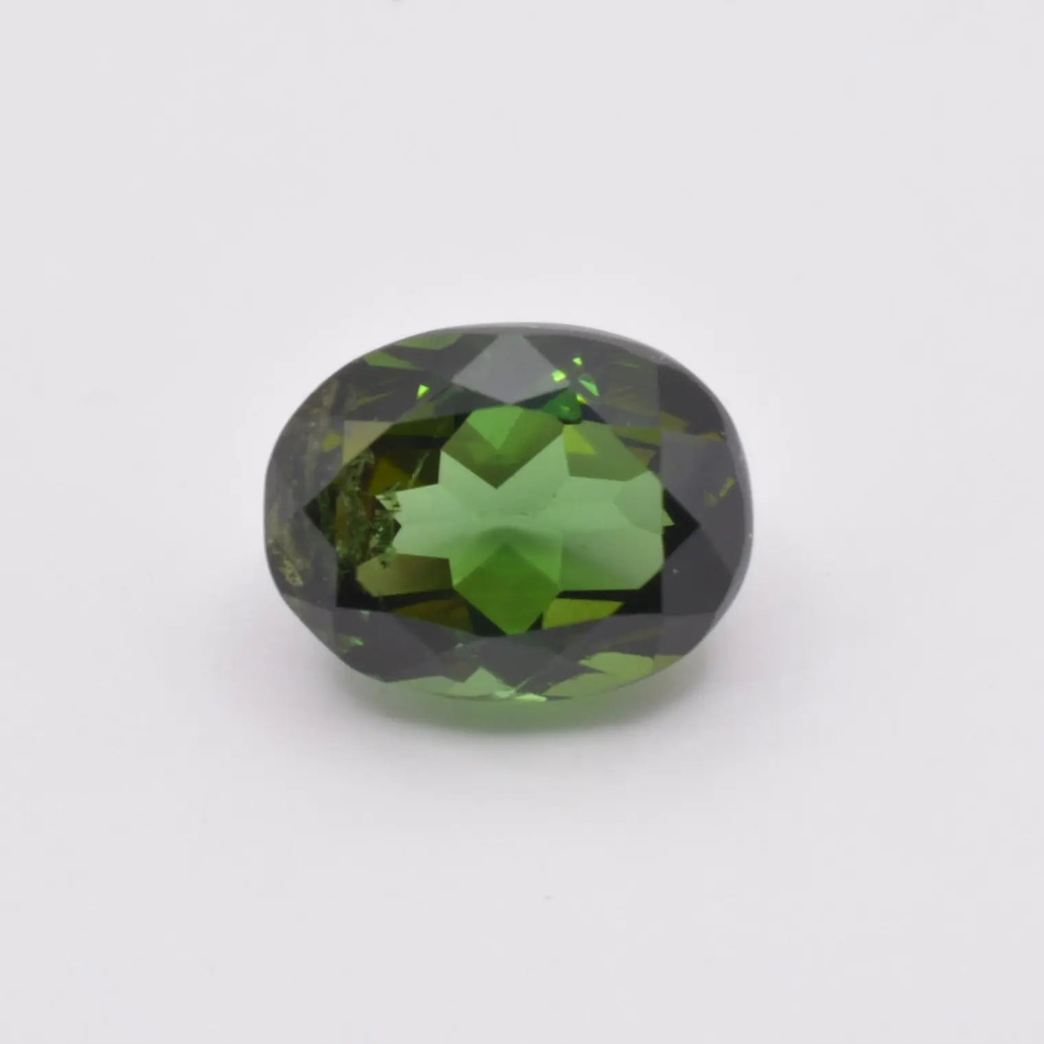 Pierre taillée Tourmaline Verte Ovale 1,18ct 