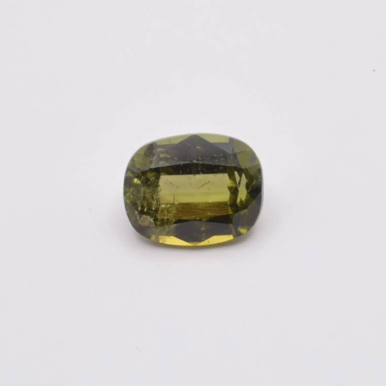 Tourmaline Verte Coussin 1,25ct - pierre précieuse - gemme