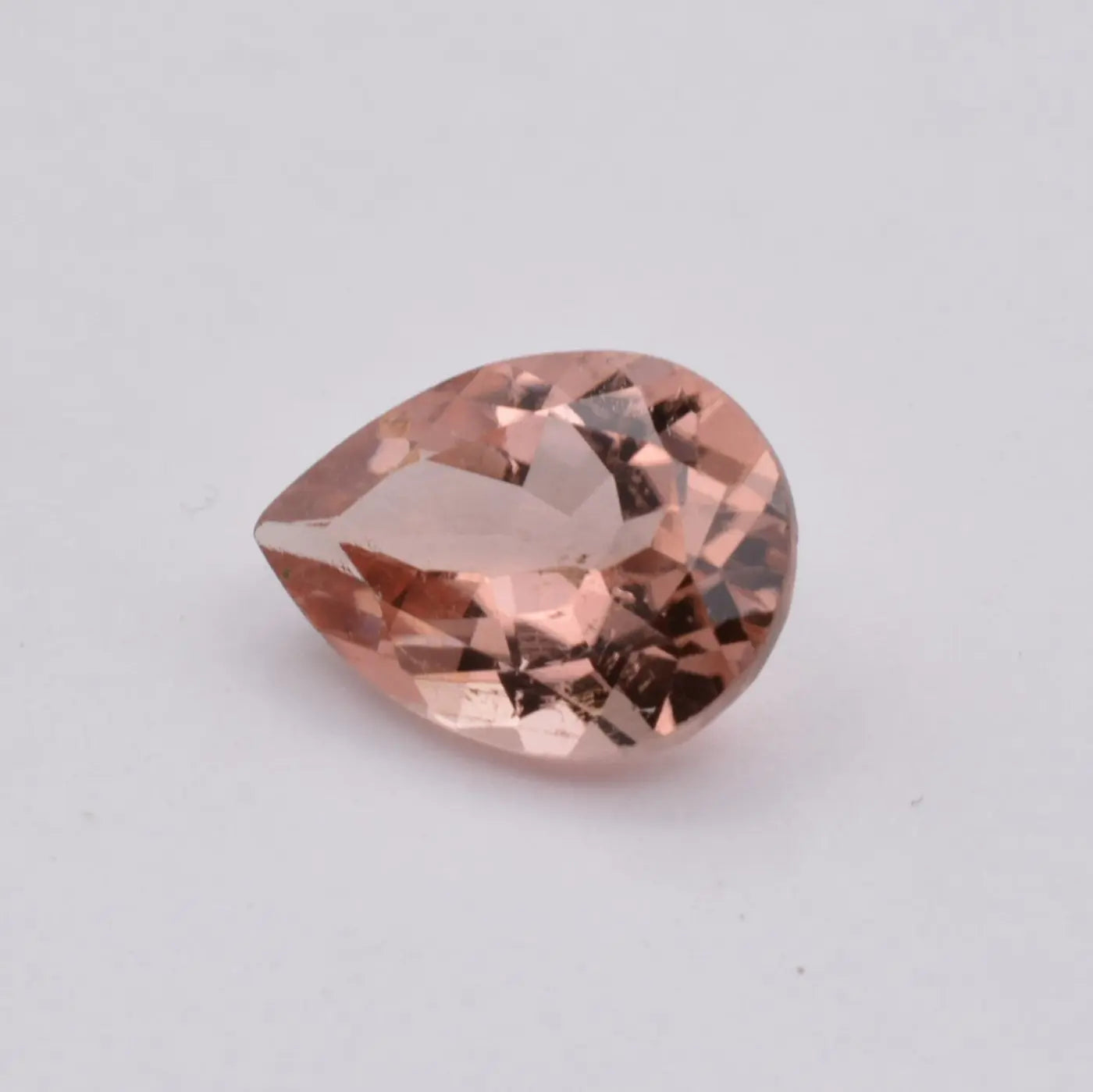 Pierre taillée Tourmaline Rose Poire 2,44ct 