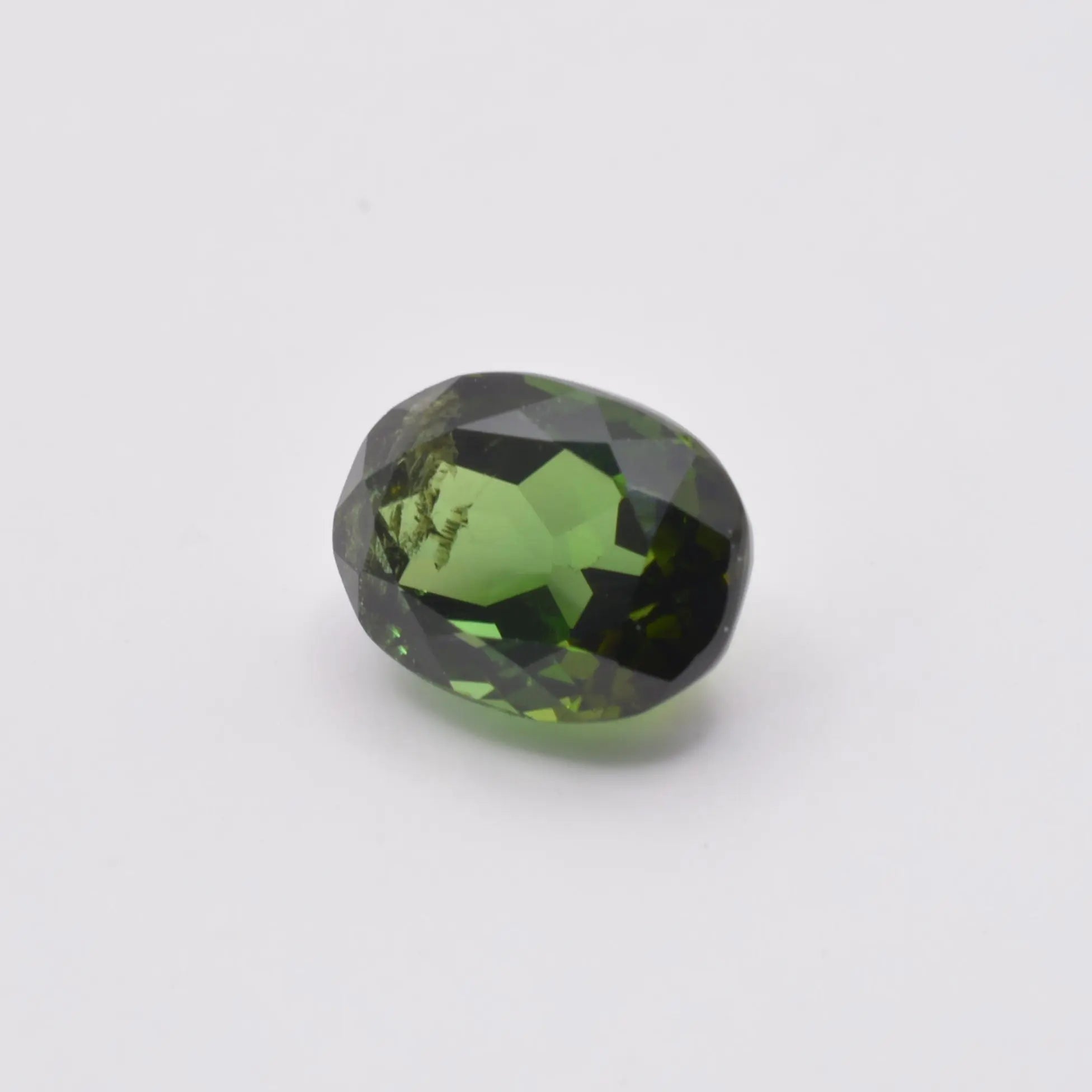 Pierre taillée Tourmaline Verte Ovale 1,18ct 