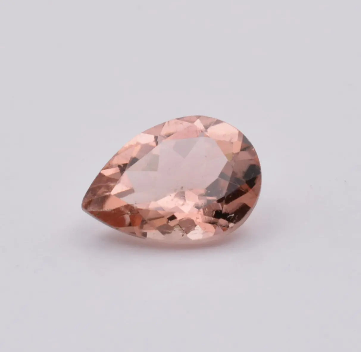 Pierre taillée Tourmaline Rose Poire 2,44ct 