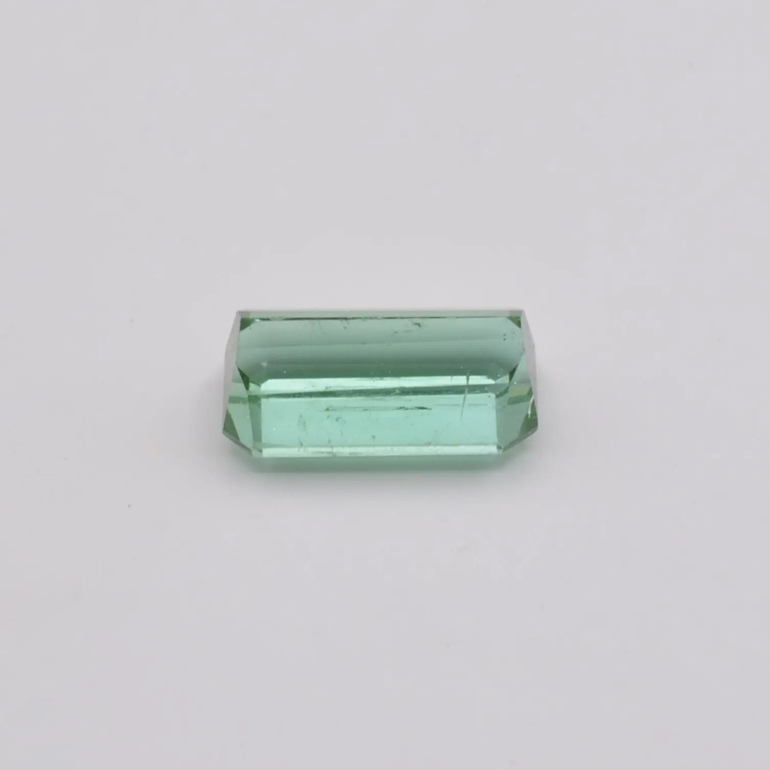 Pierre taillée Tourmaline Verte Rectangle 1,97ct 