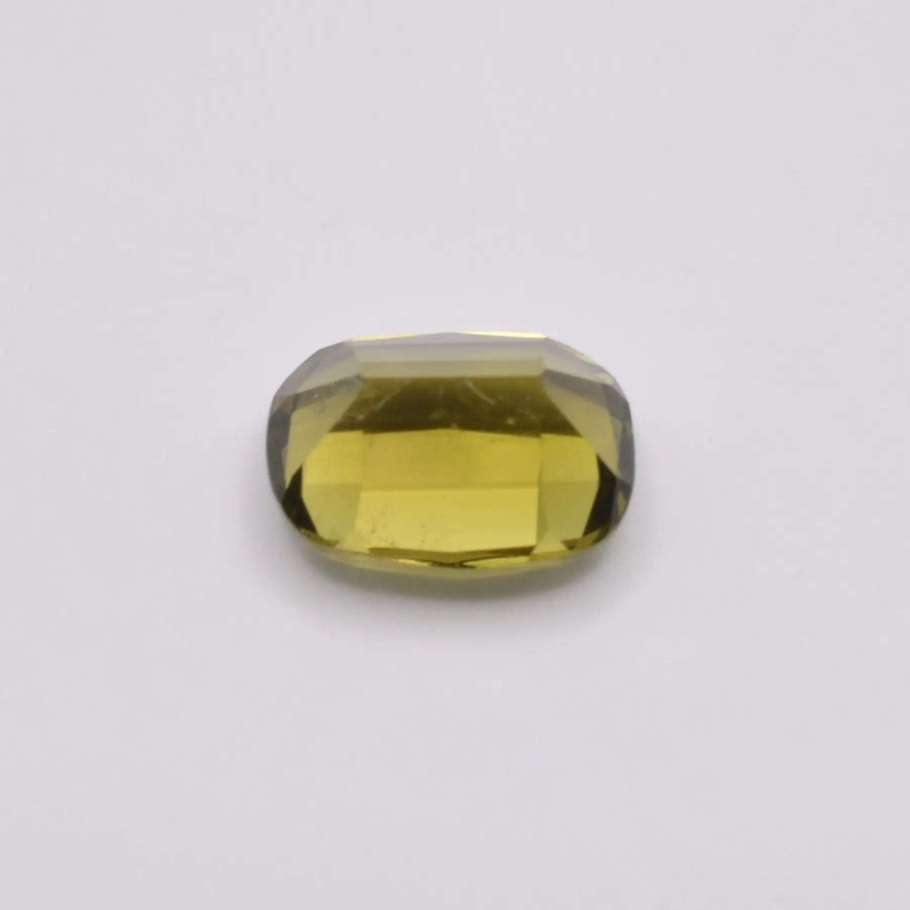 Pierre taillée Tourmaline Verte Coussin 1,25ct 