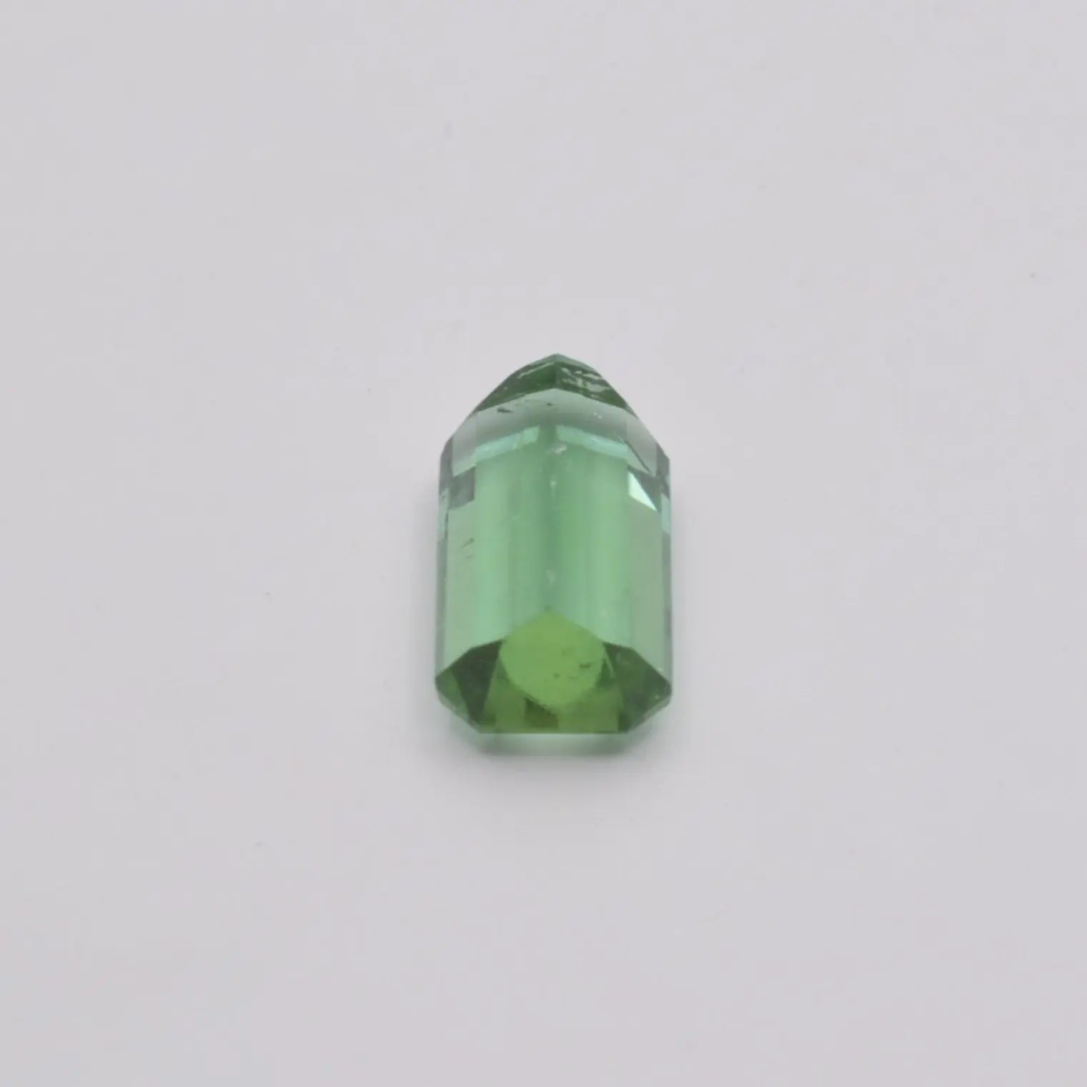 Pierre taillée Tourmaline Verte Rectangle 1,97ct 