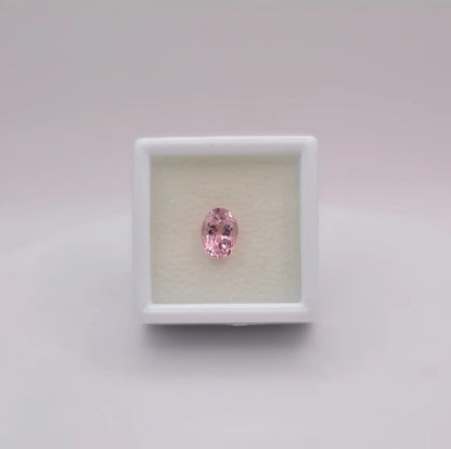 Tourmaline Rose Ovale 1,32ct - pierre précieuse - gemme