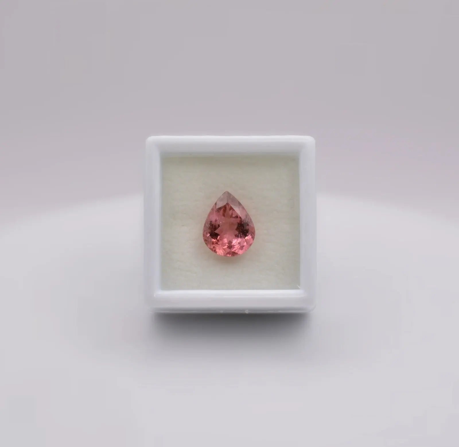 Tourmaline Rose Poire 2,79ct - pierre précieuse - gemme