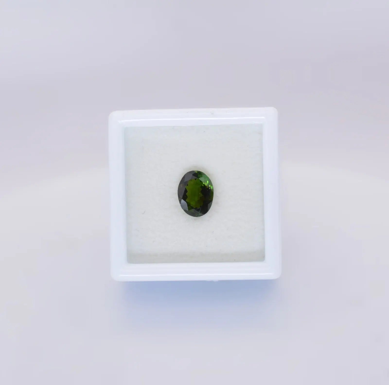 Tourmaline Verte Ovale 1,15ct - pierre précieuse - gemme