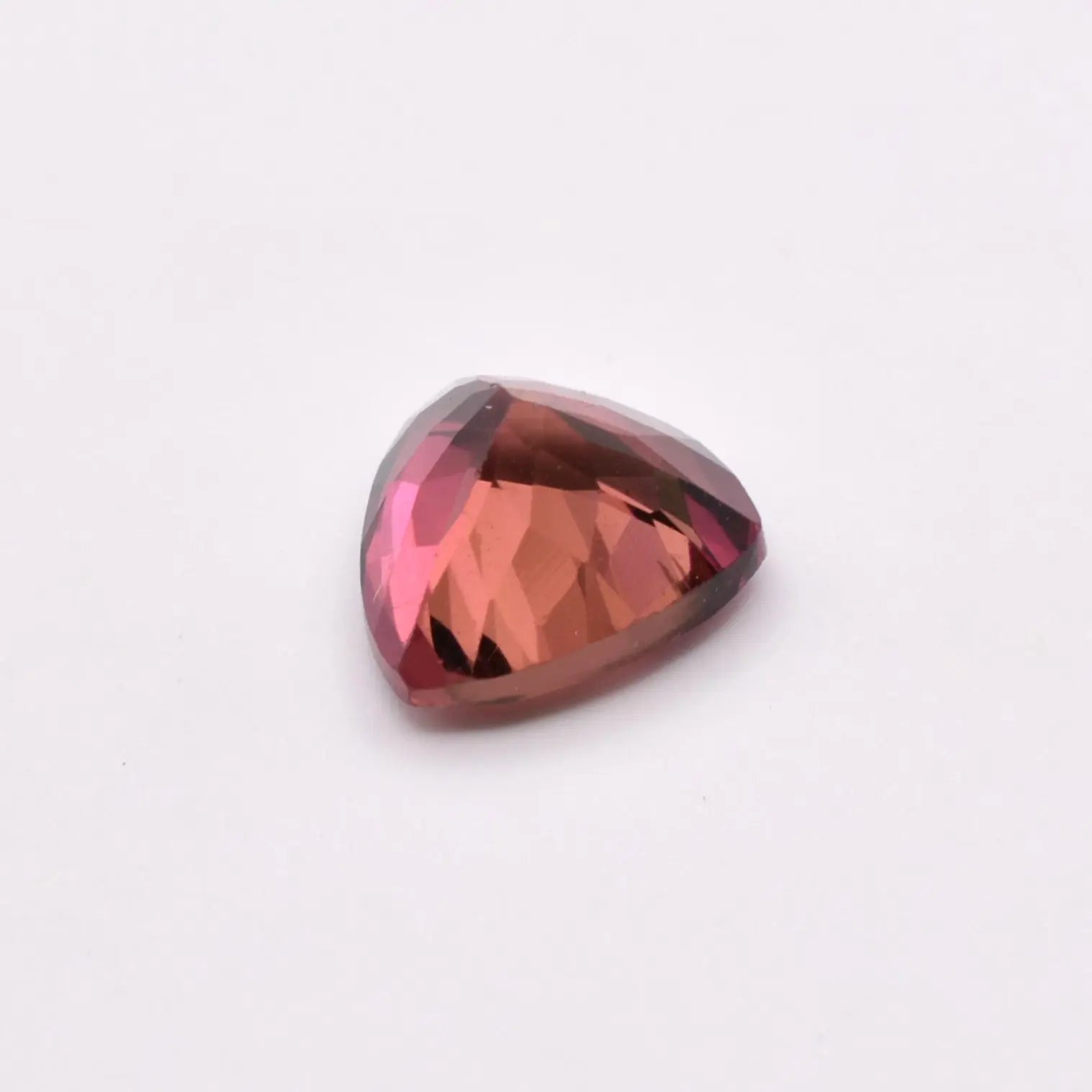 Pierre taillée Tourmaline Rose Trillion 1,20ct 