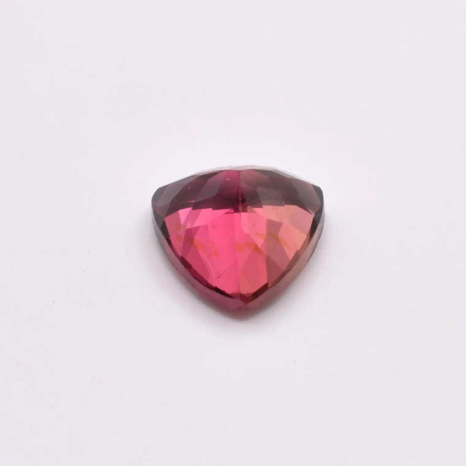 Pierre taillée Tourmaline Rose Trillion 1,20ct 
