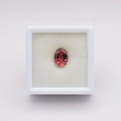 Tourmaline Rose Ovale 1,15ct - pierre précieuse - gemme