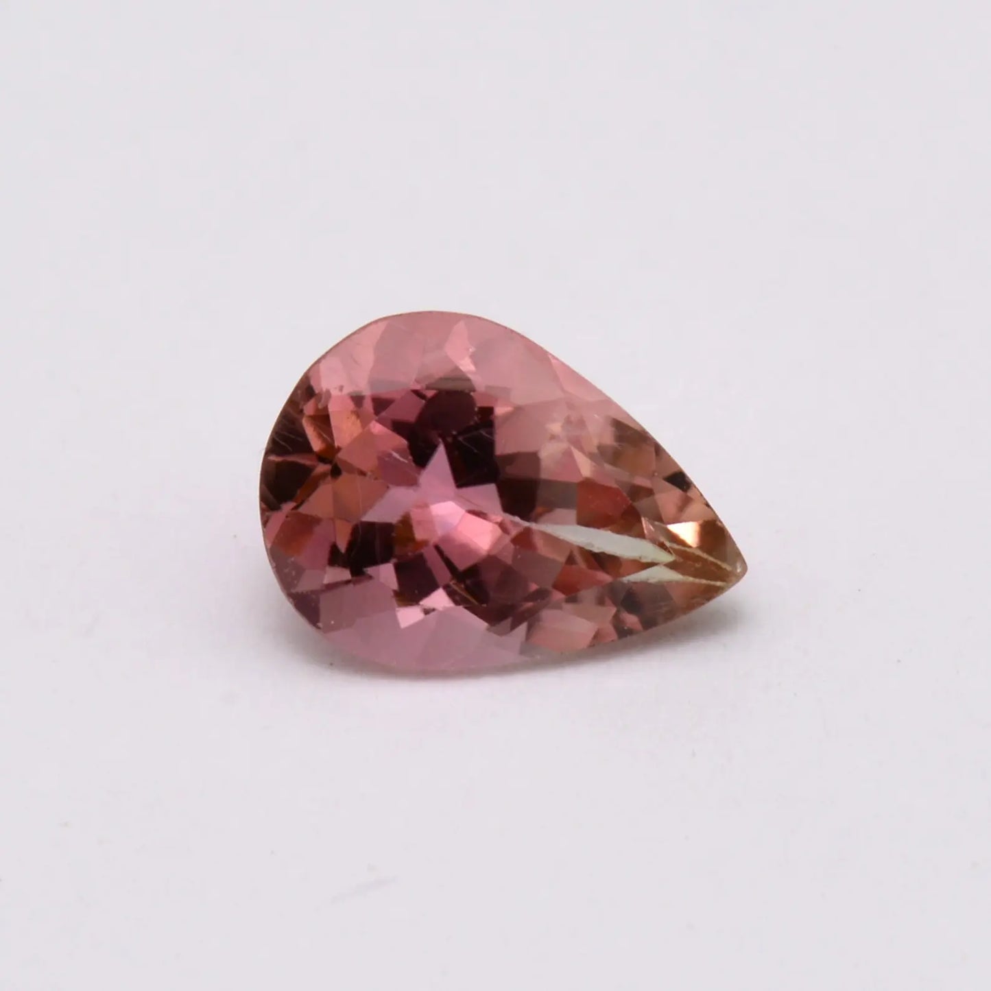 Tourmaline rose poire 1,01 ct
