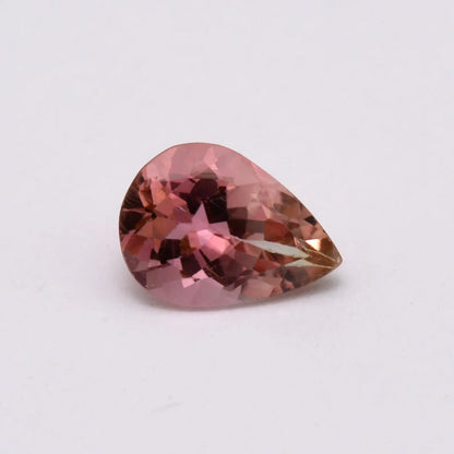 Tourmaline rose poire 1,01 ct