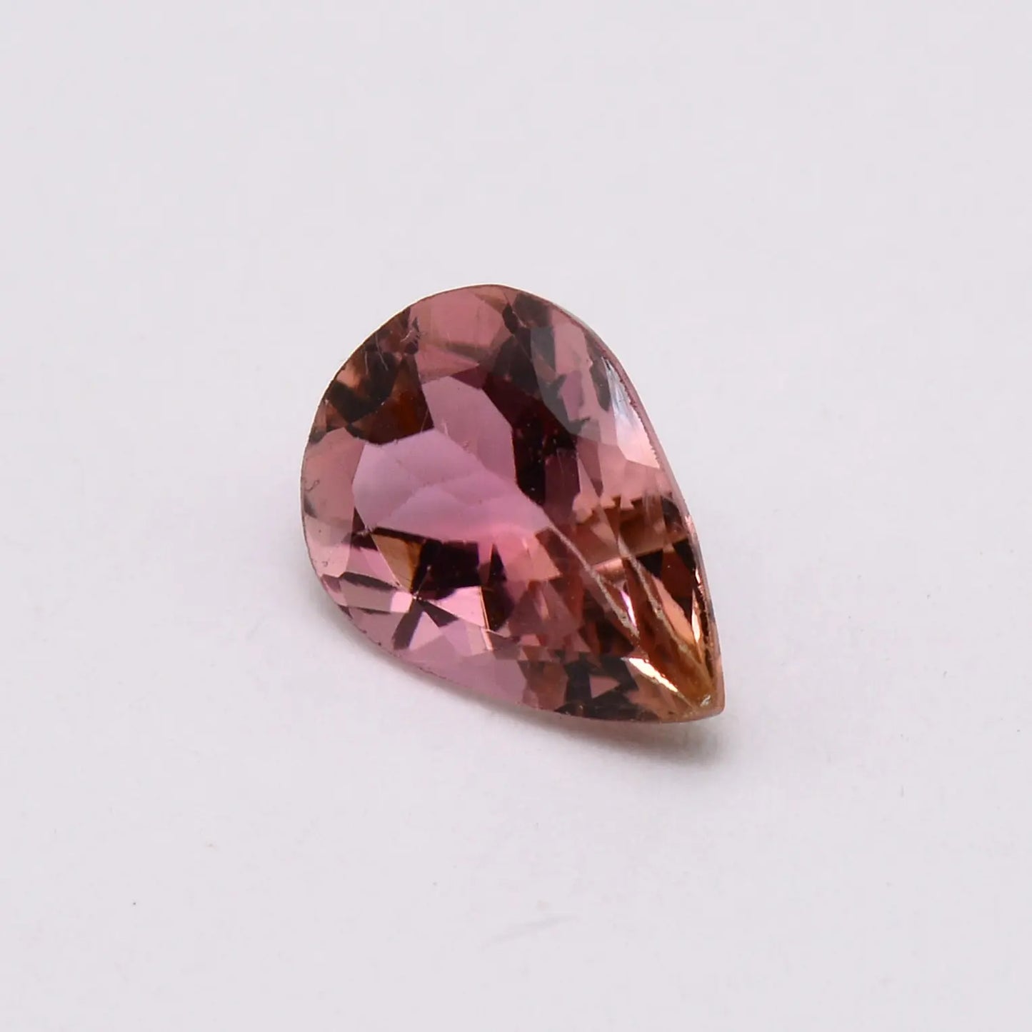 Tourmaline rose poire 1,01 ct