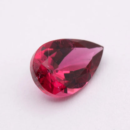 Tourmaline rose poire 1,38ct