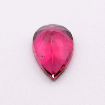 Tourmaline rose poire 1,38ct