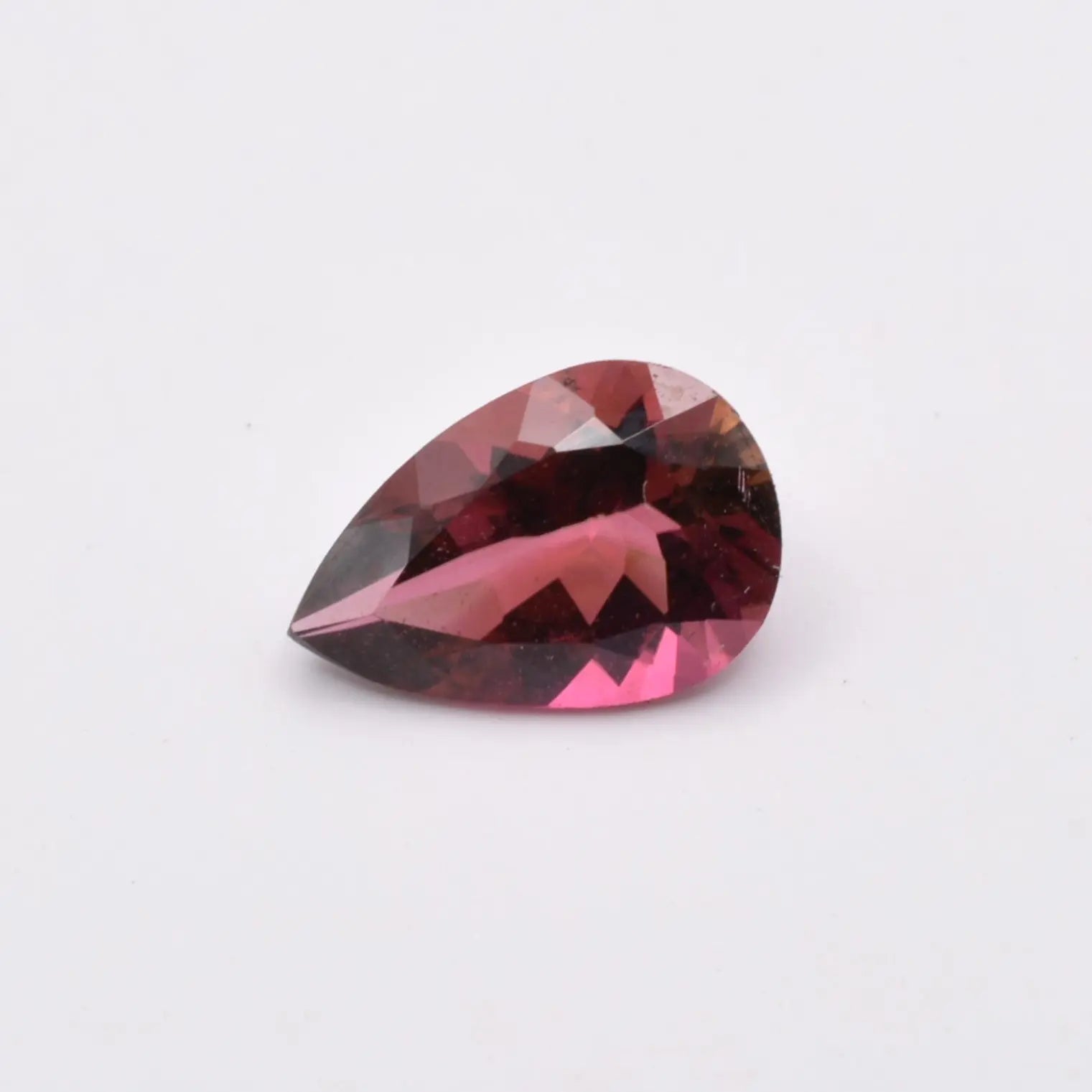 Pierre taillée Tourmaline Rose Poire 1,11ct 