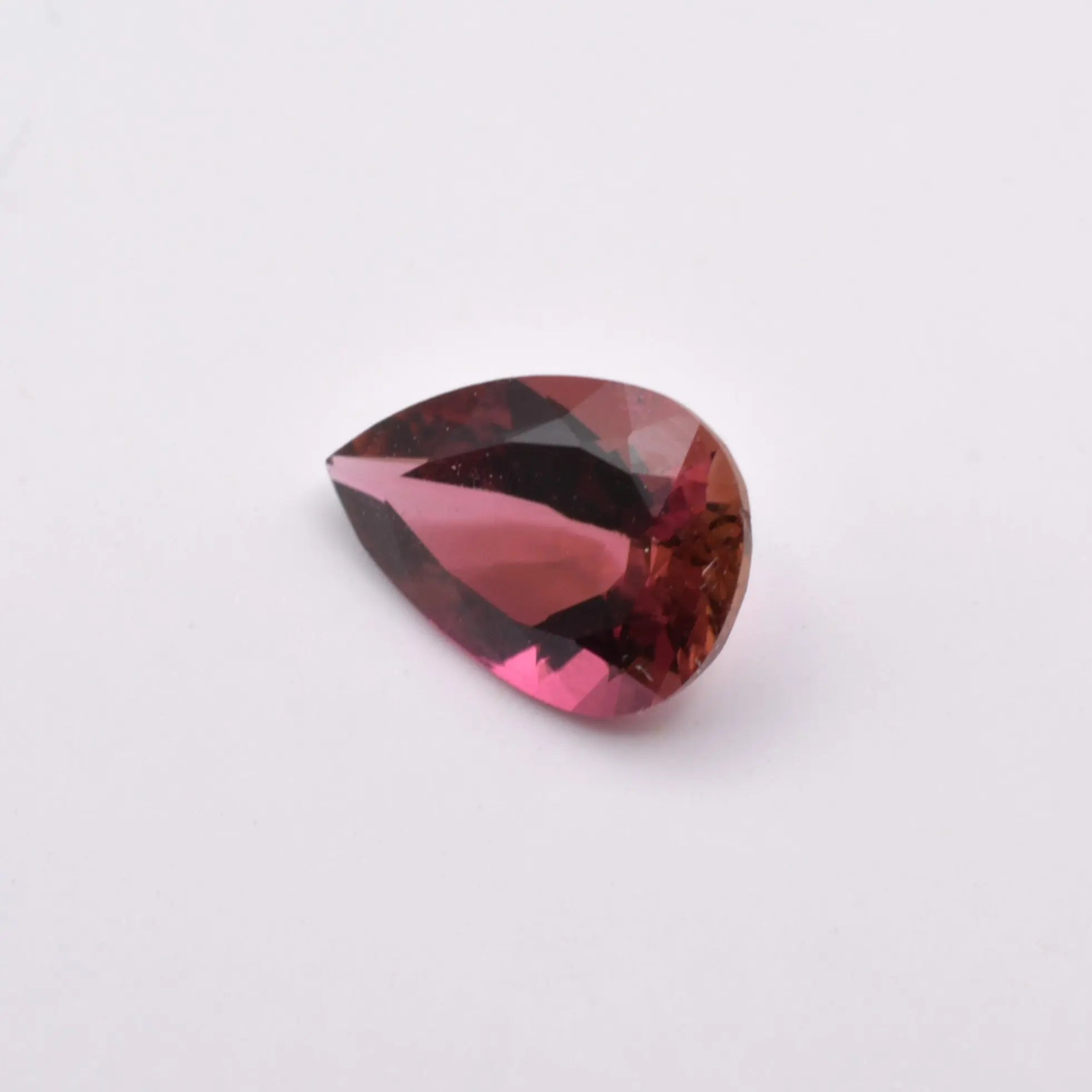 Pierre taillée Tourmaline Rose Poire 1,11ct 