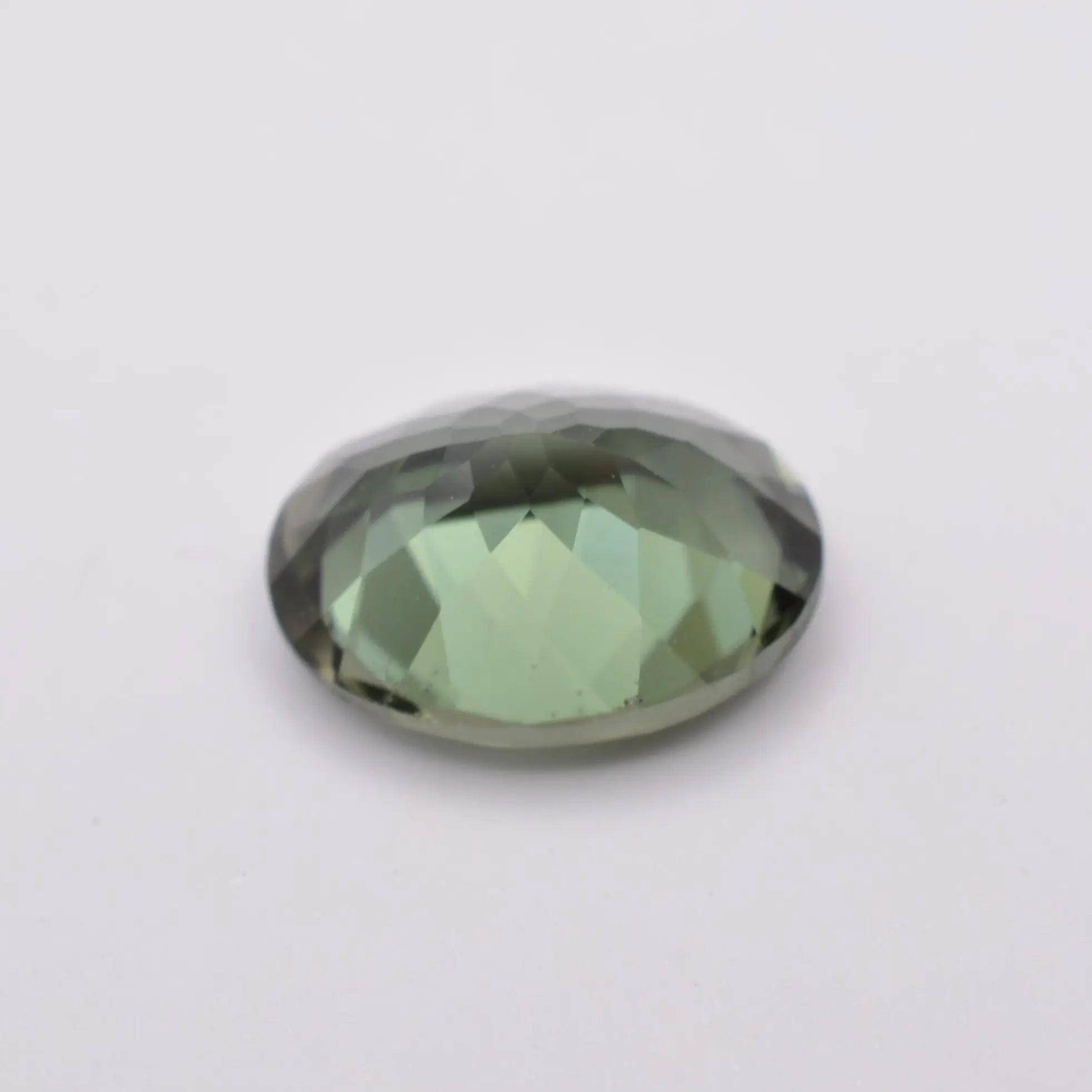 Pierre taillée Tourmaline Verte Ovale 1,30ct 