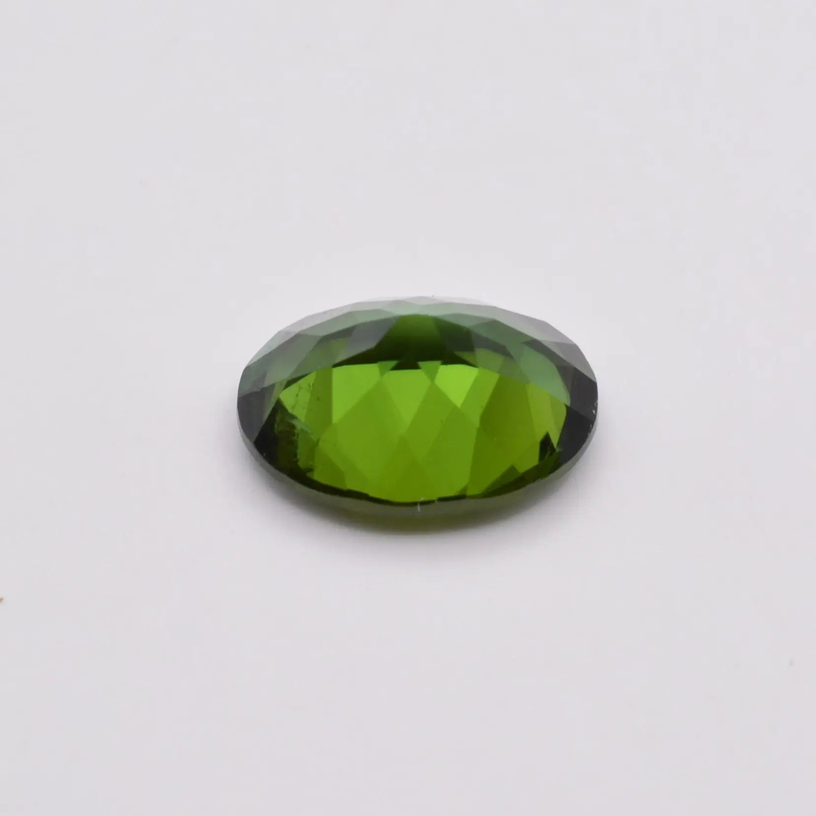 Pierre taillée Tourmaline Verte Ovale 1,26ct 