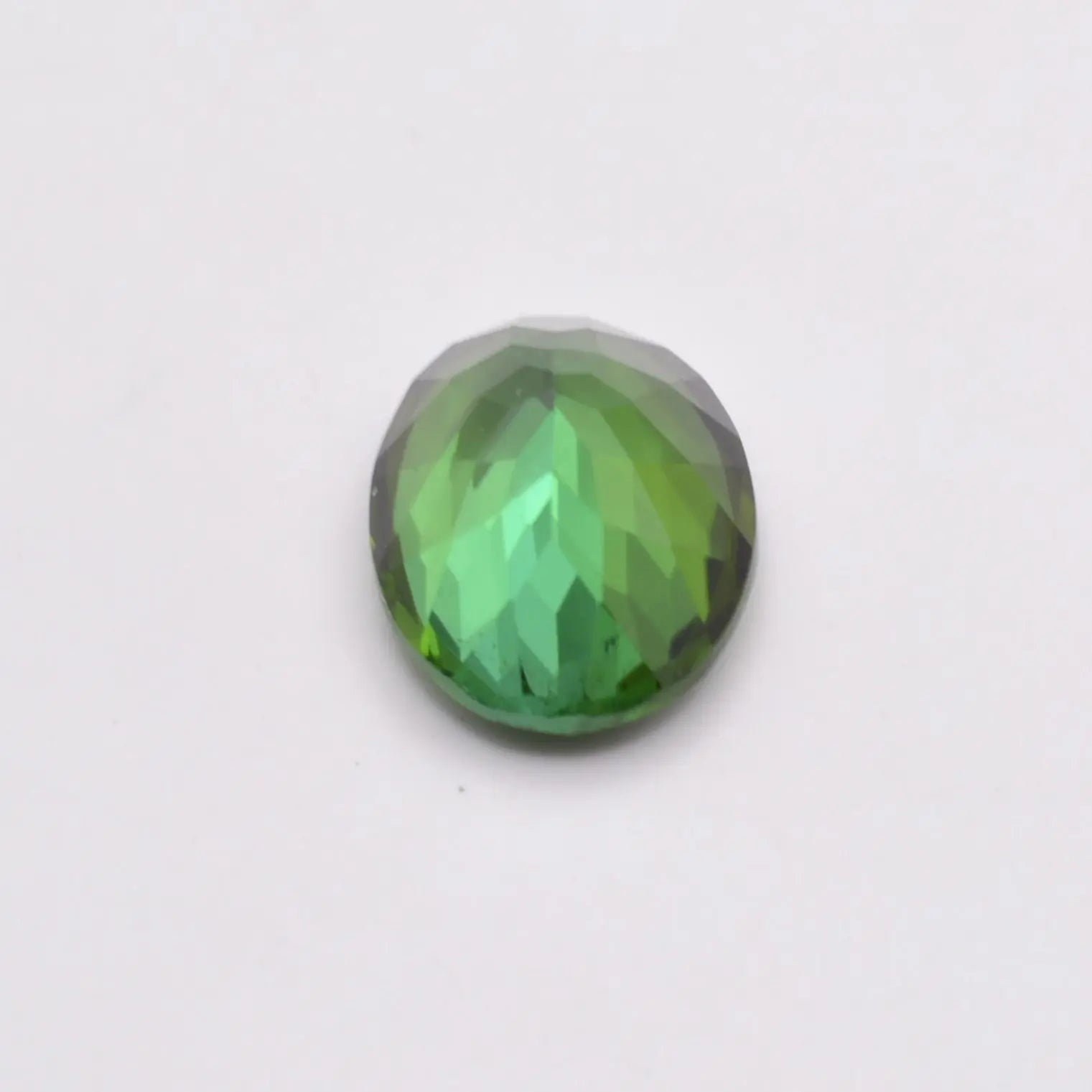 Pierre taillée Tourmaline Verte Ovale 1,26ct 